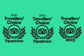 TripAdvisor Travellers' Choice 2021/2022/2023