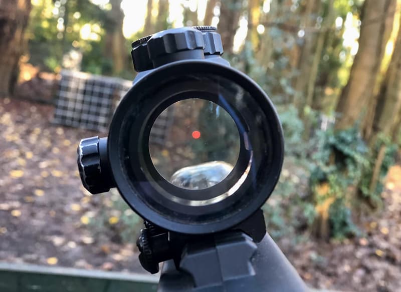 View down Laser Tag scope