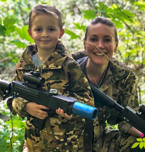 Laser Tag in London family fun